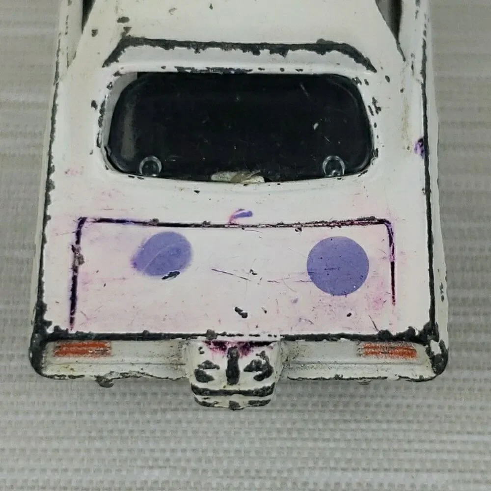 Hot Wheels Redline Snake #3 6409 Die Cast Car 1969 Mattel Hong Kong Toy- Flaws